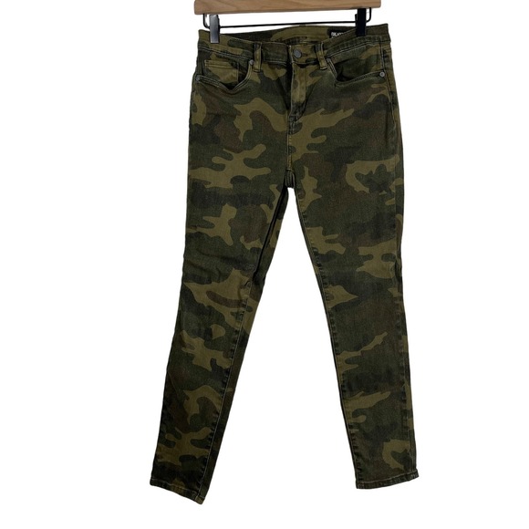 [BlankNYC]‎ Women's 28 The Reade Crop Camouflage Jeans - Picture 1 of 8